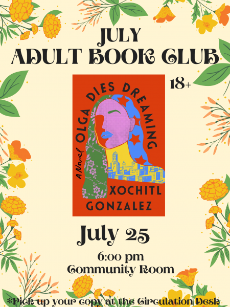 Image for event: July Adult Book Club