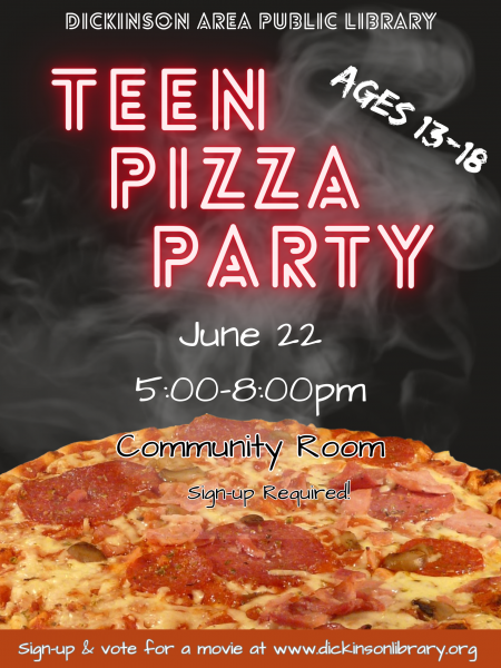 Image for event: Teen Pizza Party