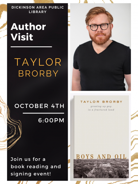Image for event: Author Visit - Taylor Brorby