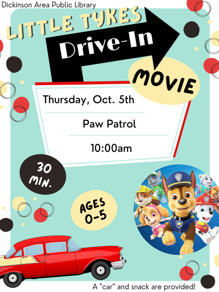 Image for event: Little Tykes Drive-In Movie