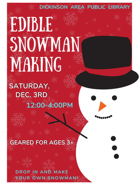 Image for event: Downtown Stroll: Edible Snowman Making