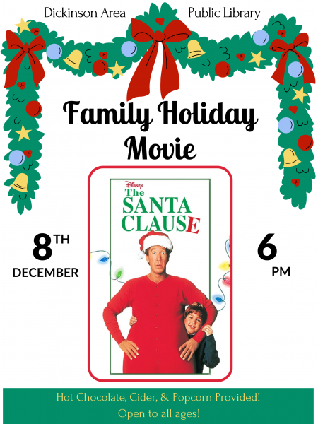 Image for event: Family Holiday Movie -- The Santa Clause (All Ages)