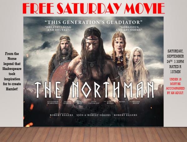 Image for event: Free Saturday Movie -- The Northman (R)