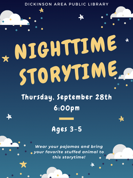 Image for event: Nighttime Storytime
