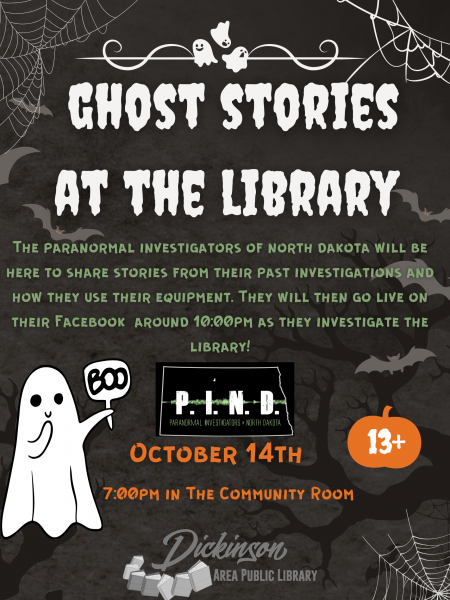 Image for event: Ghost Stories at the Library