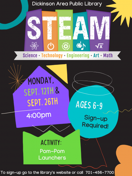Image for event: S.T.E.A.M. - Pom-Pom Launchers (ages 6-9)