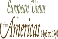 European Views of Americas