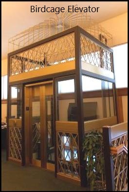Birdcage elevator
