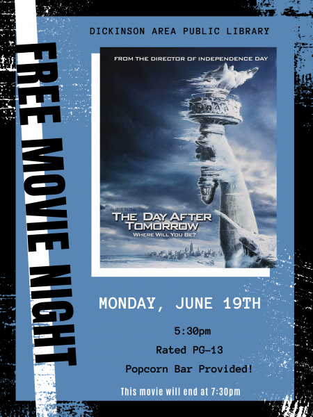 Image for event: Free Movie Night: The Day After Tomorrow