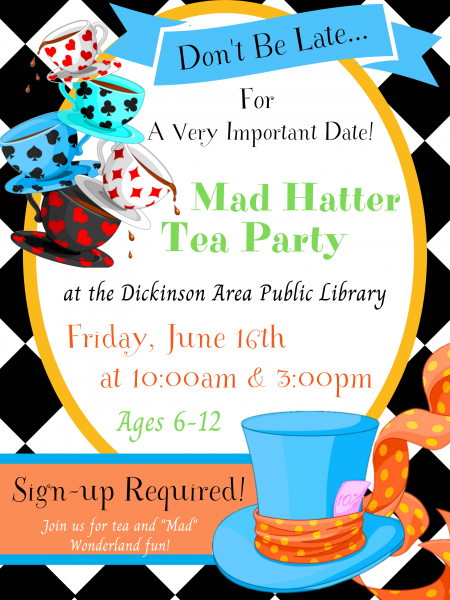 Image for event: Mad Hatter Tea Party 