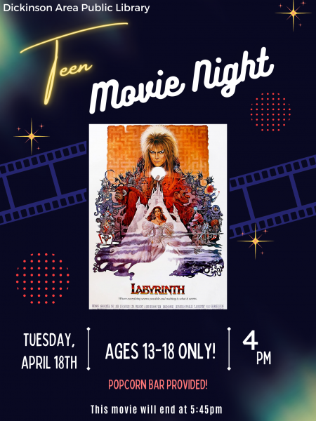 Image for event: Teen Movie Night: Labyrinth (1986)